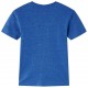 Vaikiški marškinėliai, tamsios mėlynos spalvos mišinys, 104 dydžio
