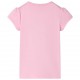 Vaikiški marškinėliai, ryškiai rožinės spalvos, 140 dydžio