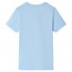 Vaikiški marškinėliai ilgomis rankovėmis, šviesiai mėlyni, 104 dydžio