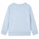 Vaikiškas sportinis megztinis, mėlynos spalvos mišinys, 128 dydžio