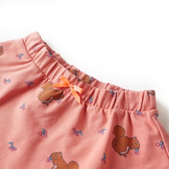 Vaikiškas sijonas, sendintos rožinės spalvos, 128 dydžio