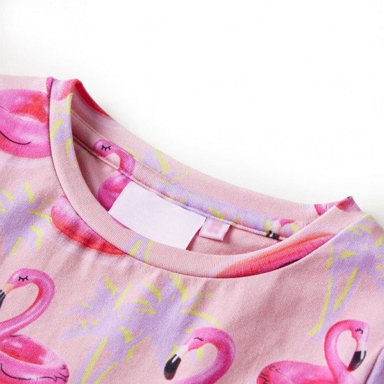 Vaikiška suknelė, šviesiai rožinės spalvos, 104 dydžio