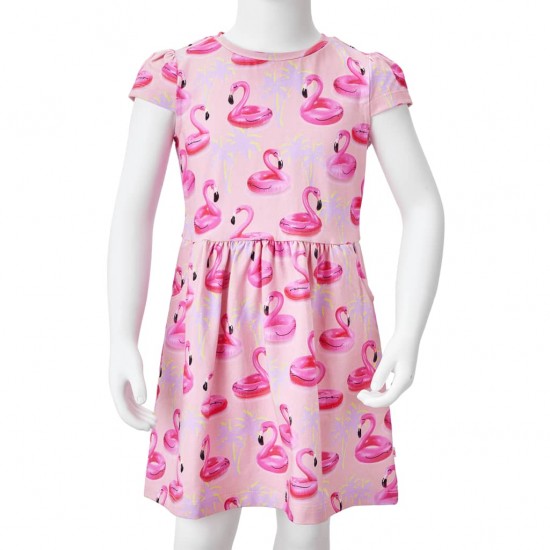 Vaikiška suknelė, šviesiai rožinės spalvos, 104 dydžio