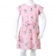 Vaikiška suknelė, šviesiai rožinės spalvos, 128 dydžio