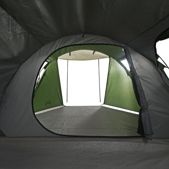 Keturvietė stovyklavimo palapinė, žalia, 420x260x153cm