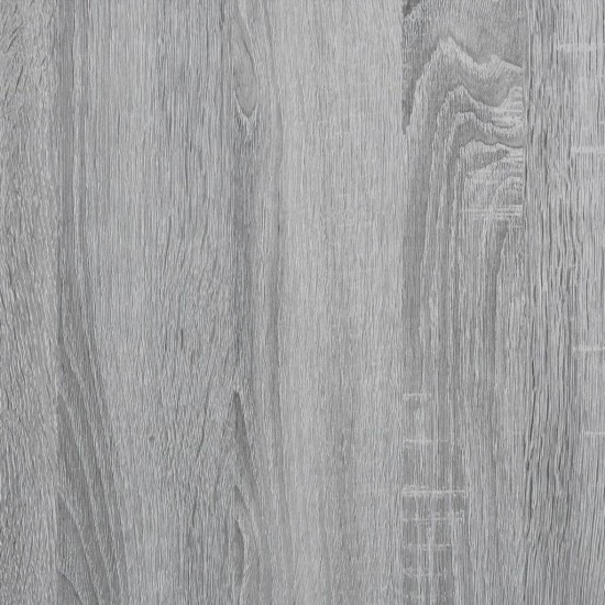 Spintelė praustuvui, pilka ąžuolo, 80x30x60cm, apdirbta mediena