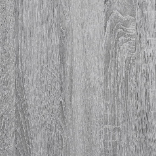 Spintelė praustuvui, pilka ąžuolo, 60x30x60cm, apdirbta mediena