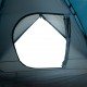 Šešiavietė stovyklavimo palapinė, mėlyna, 348x340x190cm