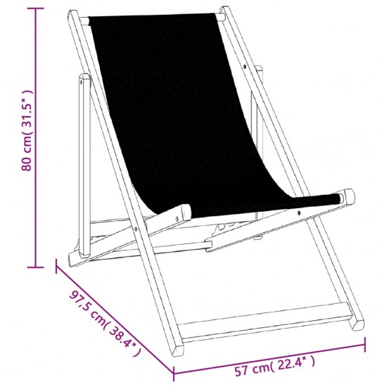 Paplūdimio kėdės, 2vnt., rudos, aliuminis ir tekstilenas