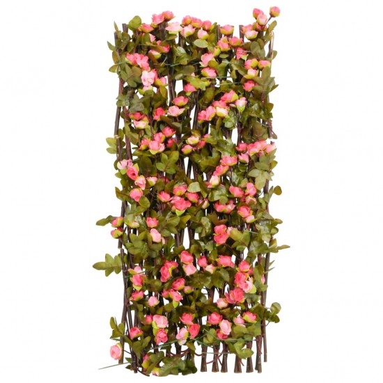 Dirbtinės gebenės treliažai, 5vnt., rožiniai, 180x60cm