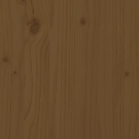 Šoninis sodo staliukas, medaus rudas, 40x38x28,5cm, pušis