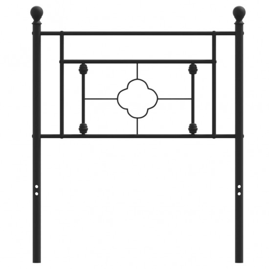 Metalinis galvūgalis, juodos spalvos, 80cm