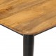 Kavos staliukas, 110x50x40cm, mango medienos masyvas ir geležis