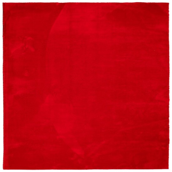 Kilimas HUARTE, raudonos spalvos, 240x240cm, trumpi šereliai