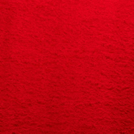 Kilimas HUARTE, raudonos spalvos, 100cm, trumpi šereliai