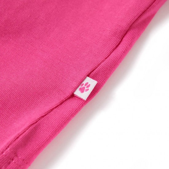 Vaikiški marškinėliai, tamsiai rožinės spalvos, 128 dydžio