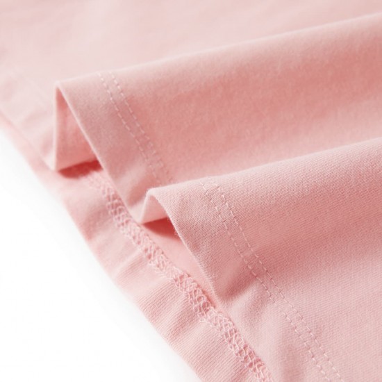 Vaikiški marškinėliai be rankovių, šviesiai rožiniai, 140 dydžio