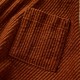 Vaikiškas sijonas su kišenėmis, smėlio spalvos, velvetas, 116 dydžio