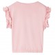 Vaikiški marškinėliai, šviesiai rožinės spalvos, 128 dydžio