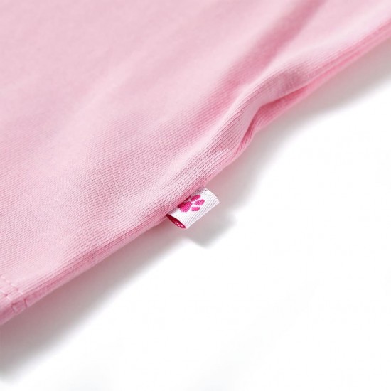 Vaikiški marškinėliai, ryškiai rožinės spalvos, 104 dydžio