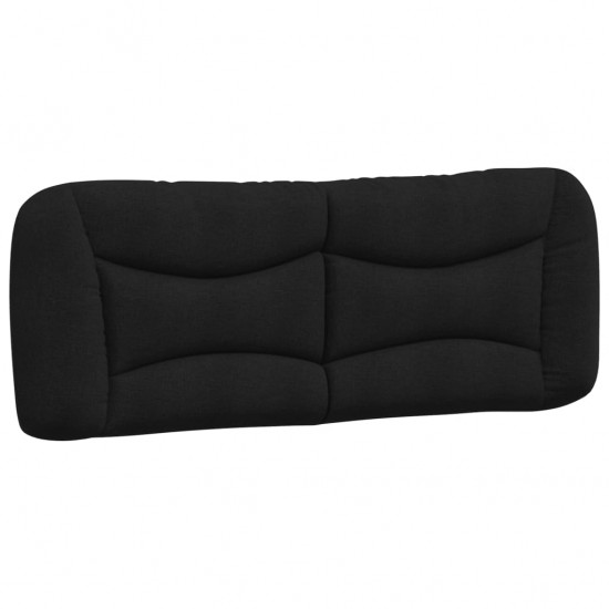 Galvūgalio pagalvėlė, juodos spalvos, 140cm, audinys