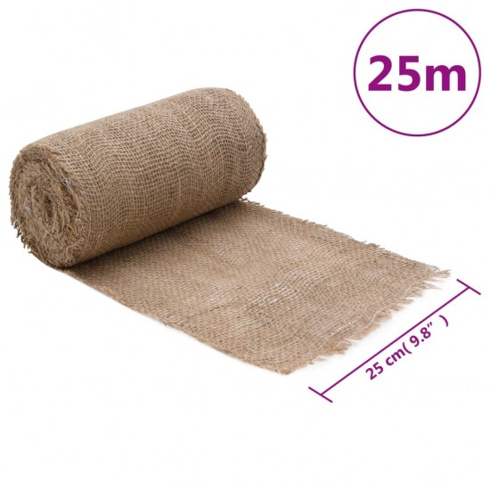 Džiuto ritinys, 0,25x25m, 100% džiutas, 200 g/m²