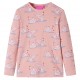 Vaikiška pižama ilgomis rankovėmis, šviesiai rožinė, 104 dydžio