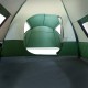 Šešiavietė stovyklavimo palapinė, žalia, 466x342x200cm