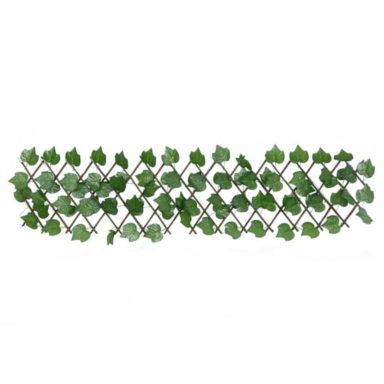Dirbtinių vynuogių lapų treliažai, 5vnt., žali, 180x20cm